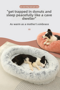 Long Plush Pet Bed Mat for Dogs & Cats – Warm, Washable, Non-Slip Winter Comfort