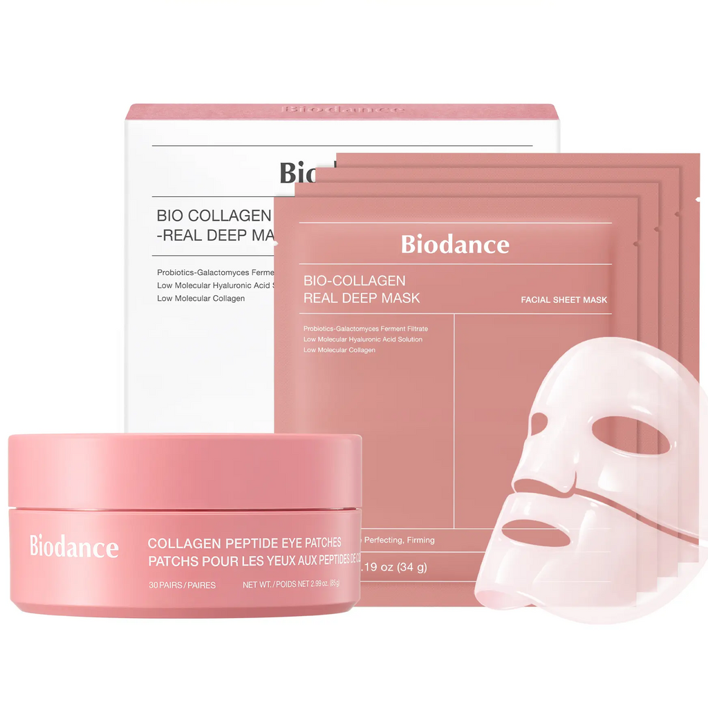 Hydrogel Face Masks, Caffeine for tired Eyes, Anti-Aging, Skin Plumper, Glow Skin, Pore Tightening