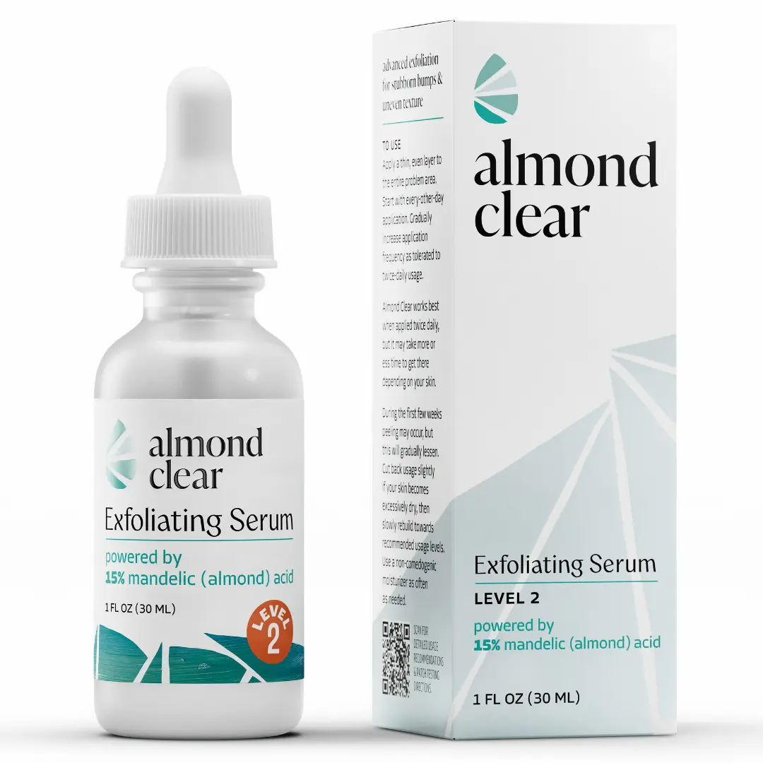 Level 2 Mandelic Acid Serum | Body Acne Treatment, Clear Butt Acne, Folliculitis