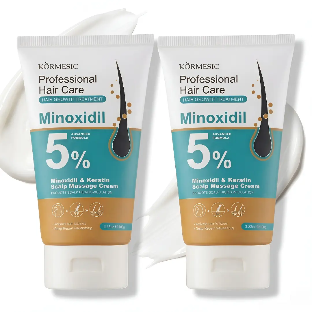 5% Minoxidil Scalp Care Cream with Keratin & Ginger