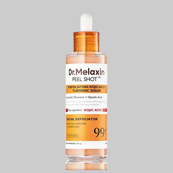 Kojic Acid Turmeric Serum 80ml For Dark Spot Care Exfoliaing Niacinamide Dead Skin Korean Skin Care for Even Skin Tone