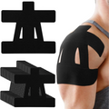 Pre-Cut Kinesiology Tape for Shoulder – Waterproof Athletic Support | 10, 20 & 30 Strips