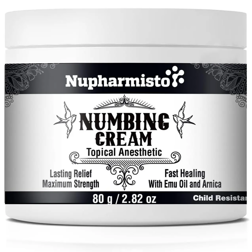 Tattoo Numbing Cream – Maximum Strength Lidocaine & Menthol