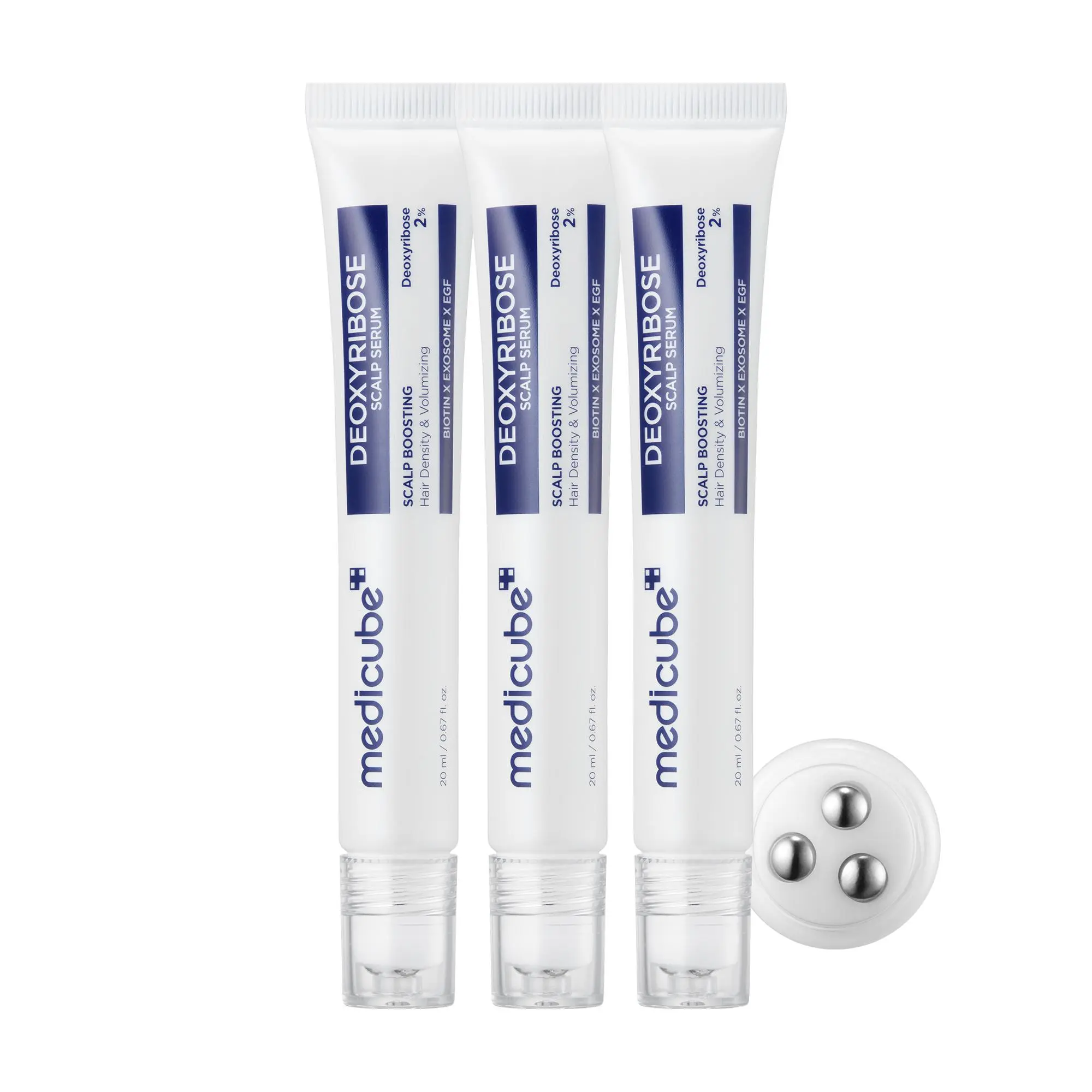 Medicube Deoxyribose Scalp Serum – Roll-On Hair Density Booster
