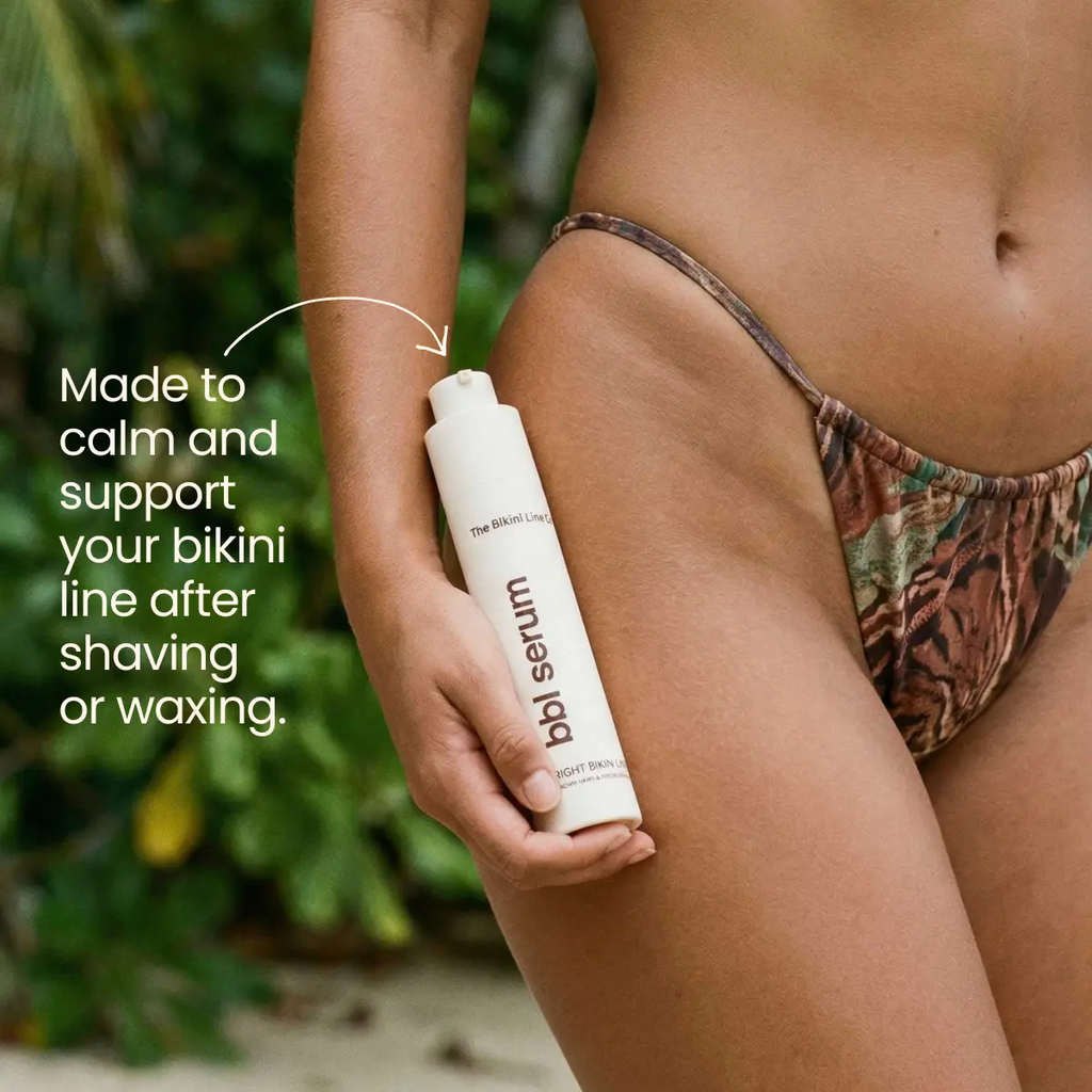 Serum - 3-in-1 Bikini Line Serum - Designed for ingrown hairs, dark spots, razor bumps, and irritation