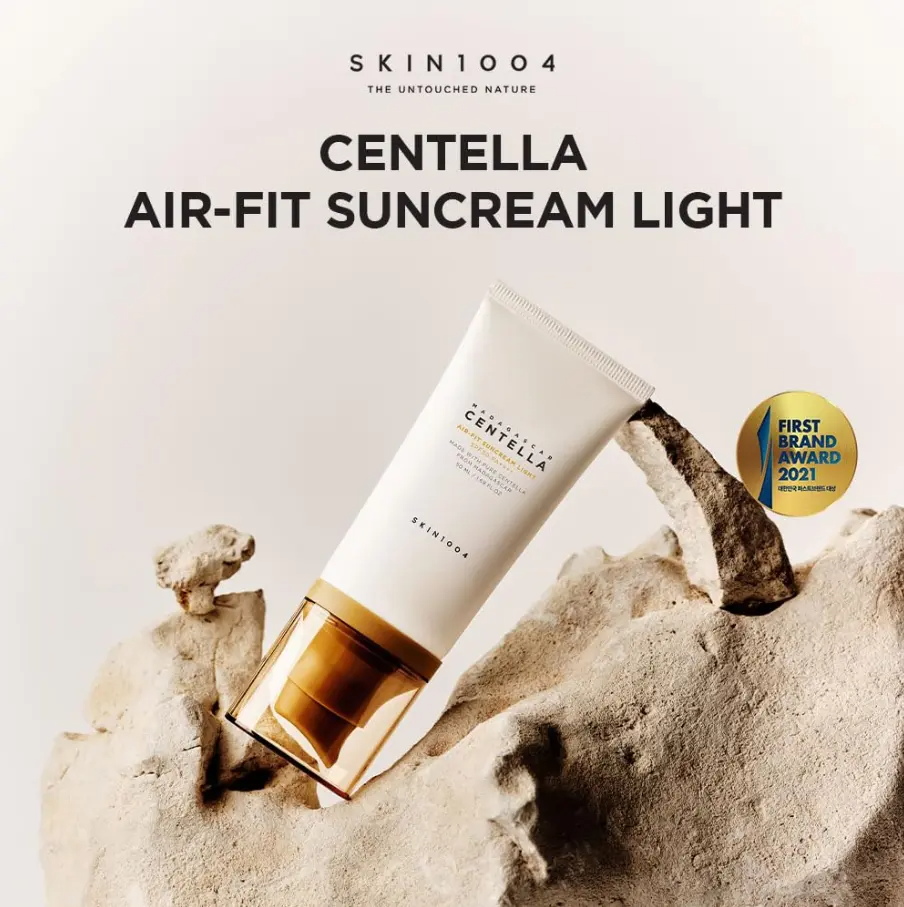 Madagascar Centella Air-fit Suncream Light 1.69 fl. oz (50ml) Spf 30 PA++++