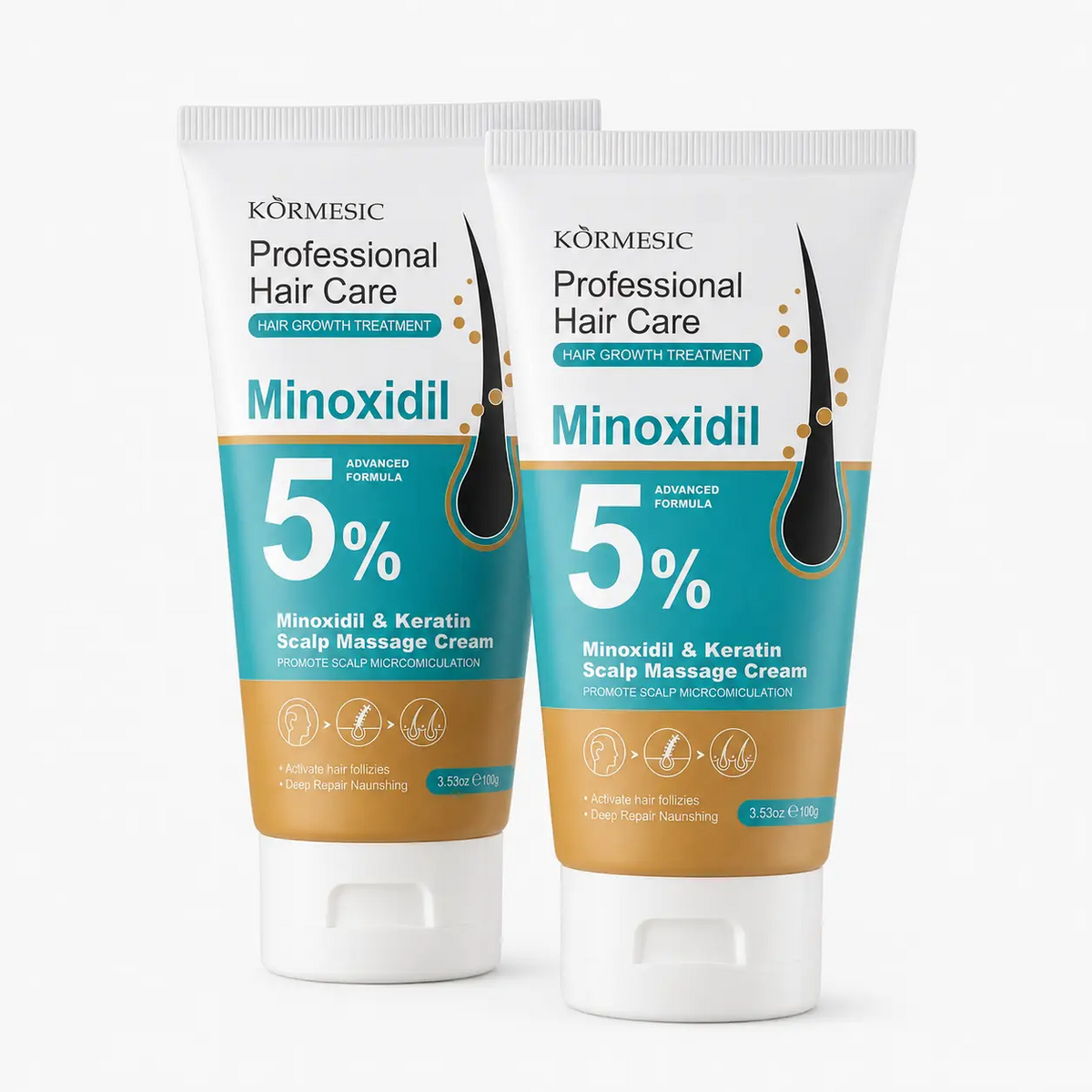 5% Minoxidil Scalp Care Cream with Keratin & Ginger