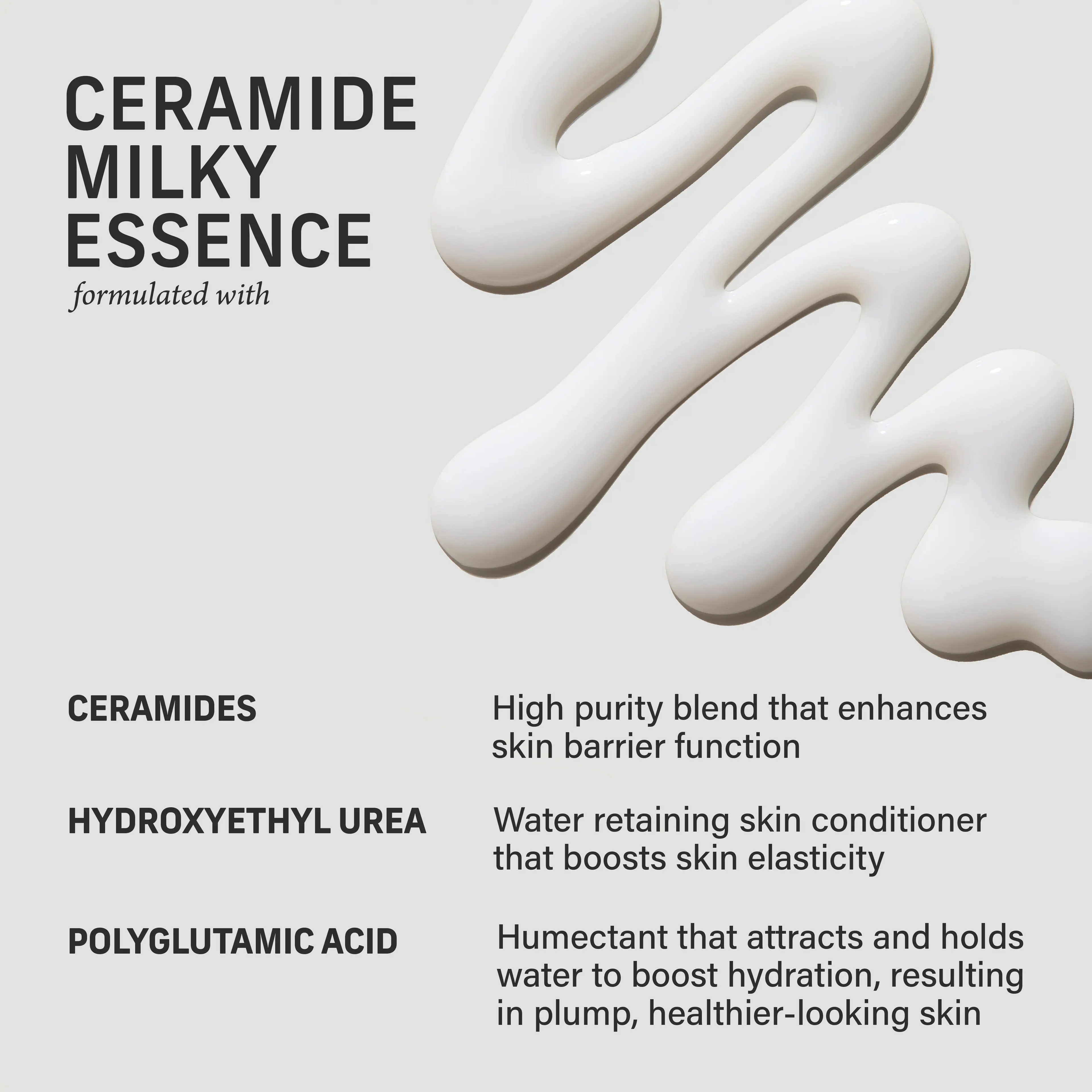 Ceramide Milky Body Essence For Firm, Soft, Glowing Skin