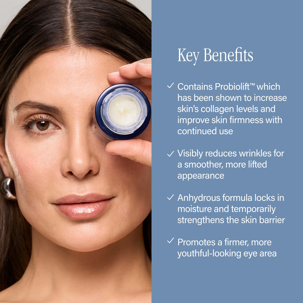 Anhydrous Eye Balm Anti-aging eye treatment powered by a Tri Retinol Complex to visibly target fine lines