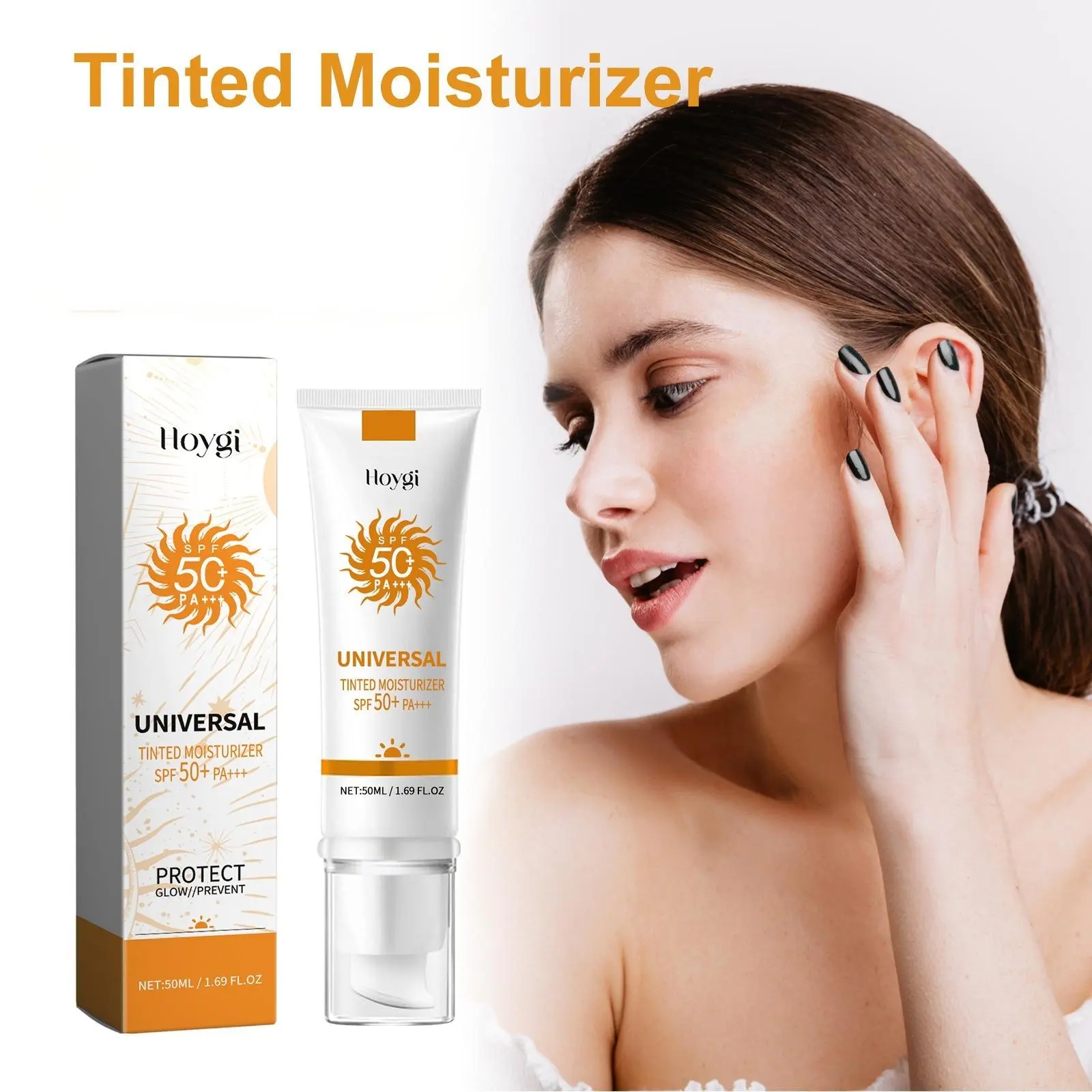 Sunscreen to prevent sunburn and tanning, Universal Tinted Face  Moisturizer Sunscreen