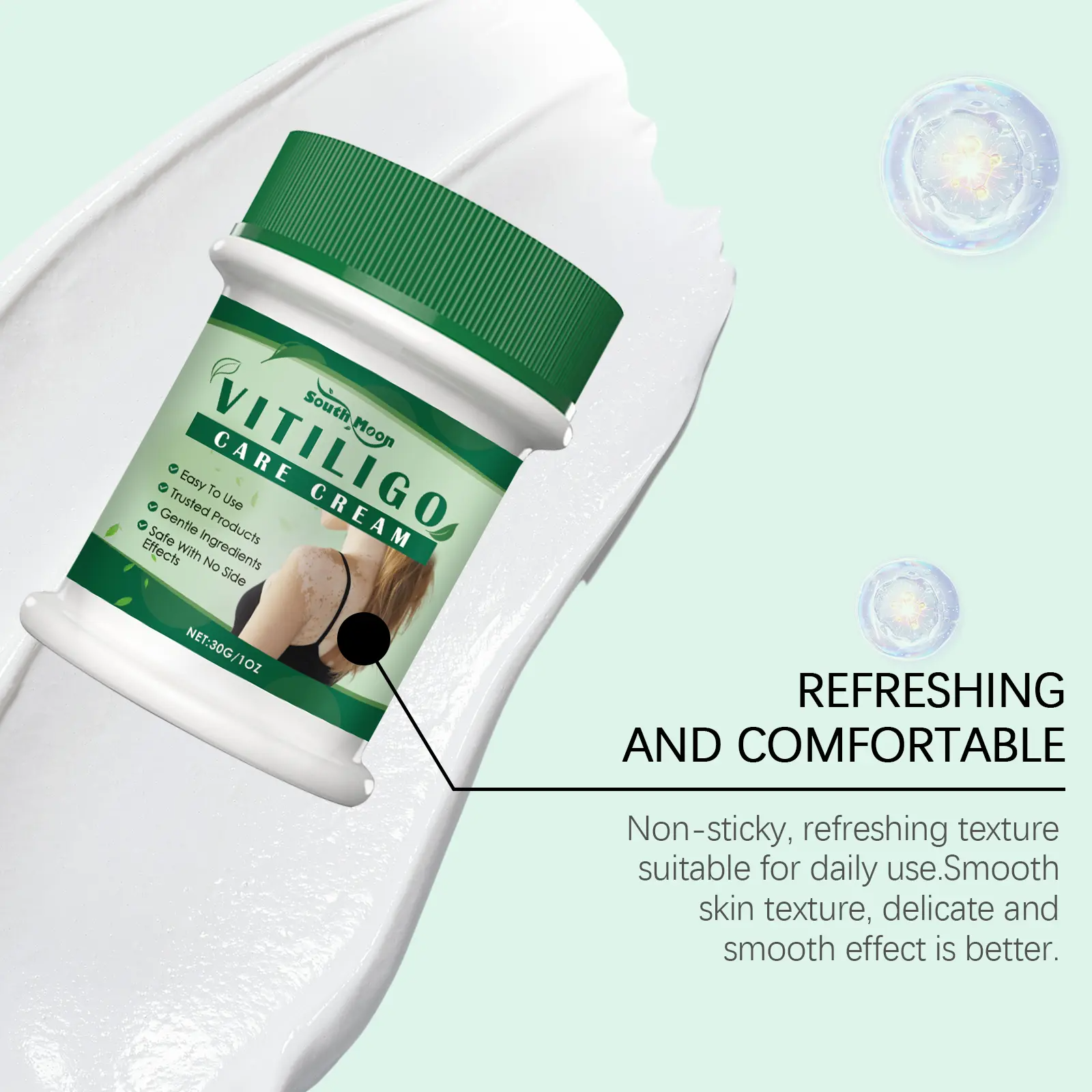 Vitiligo Repair Cream | Natural Plant Extracts | Pigment Correction & Deep Moisturizing | For Sensitive Skin