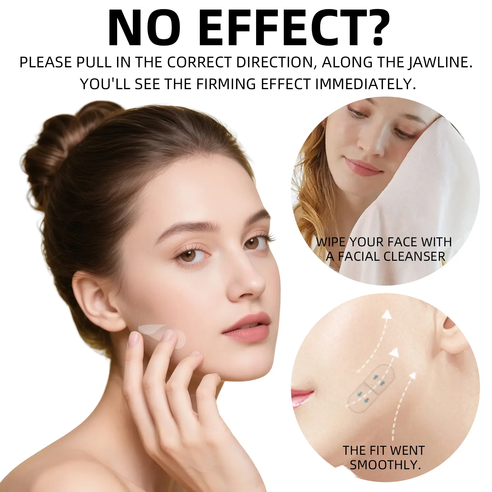 Face Lifting Tape - 120 PCS Ultra-thin Invisible Facial Patches
