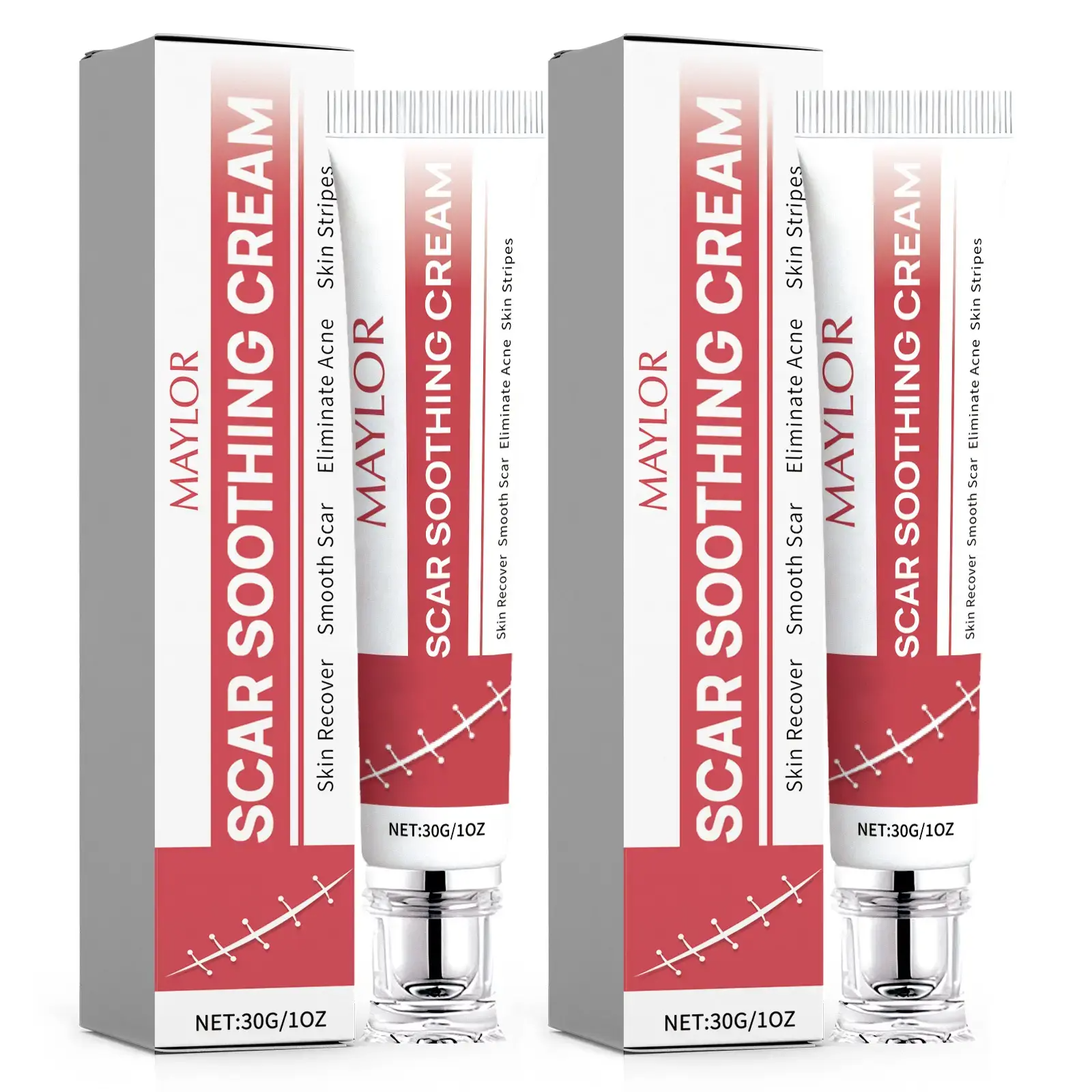Scar Repair Cream 30g | Centella Asiatica & Shea Butter | Fades Post-Surgery, Keloid, Acne & Burn Scars