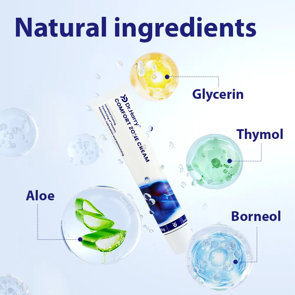 DR.HARRY 02 Intimate Comfort Cream – Borneol, Thymol & Aloe Vera | pH-Balanced Daily Relief