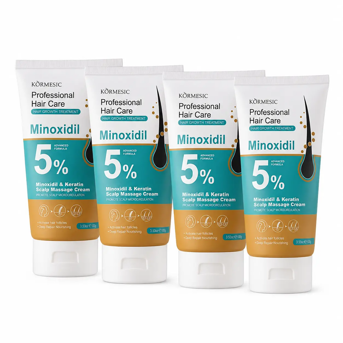 5% Minoxidil Scalp Care Cream with Keratin & Ginger
