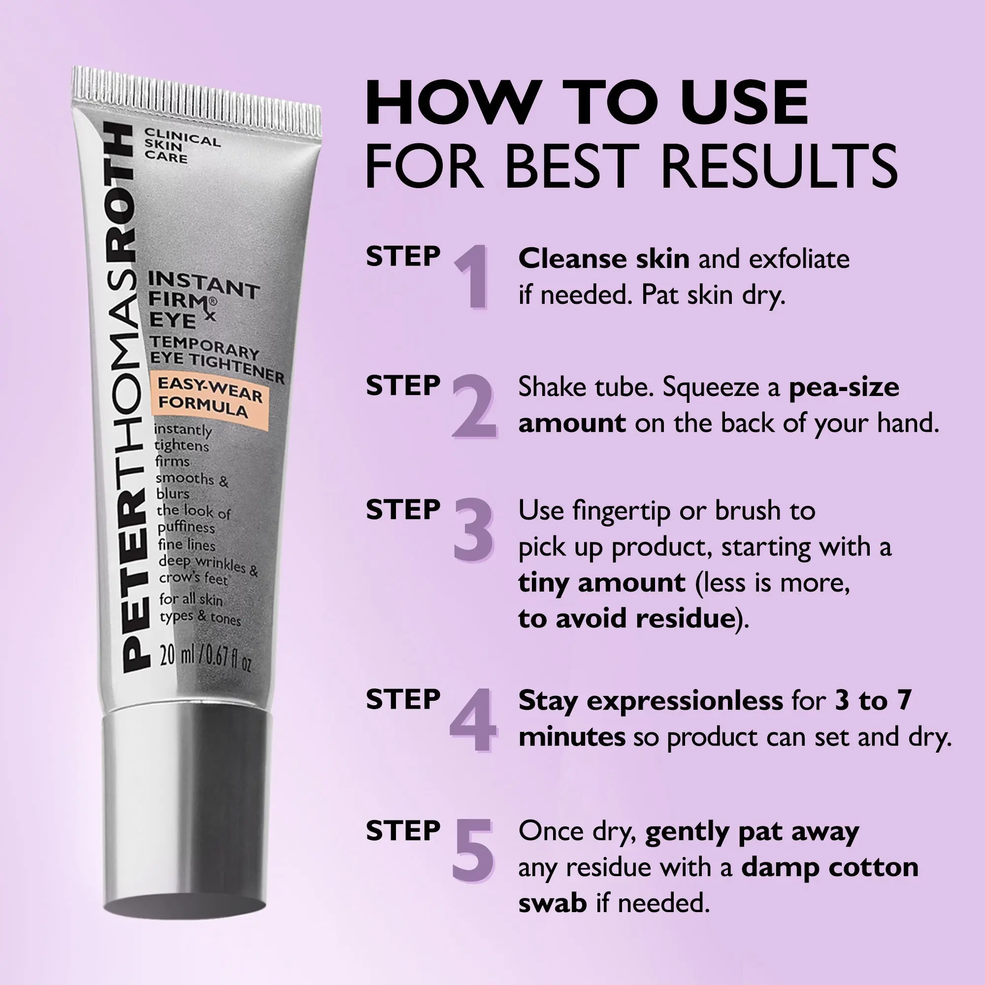 Tightener Easy Wear Formula (20 ml) No Brush Refill Tube