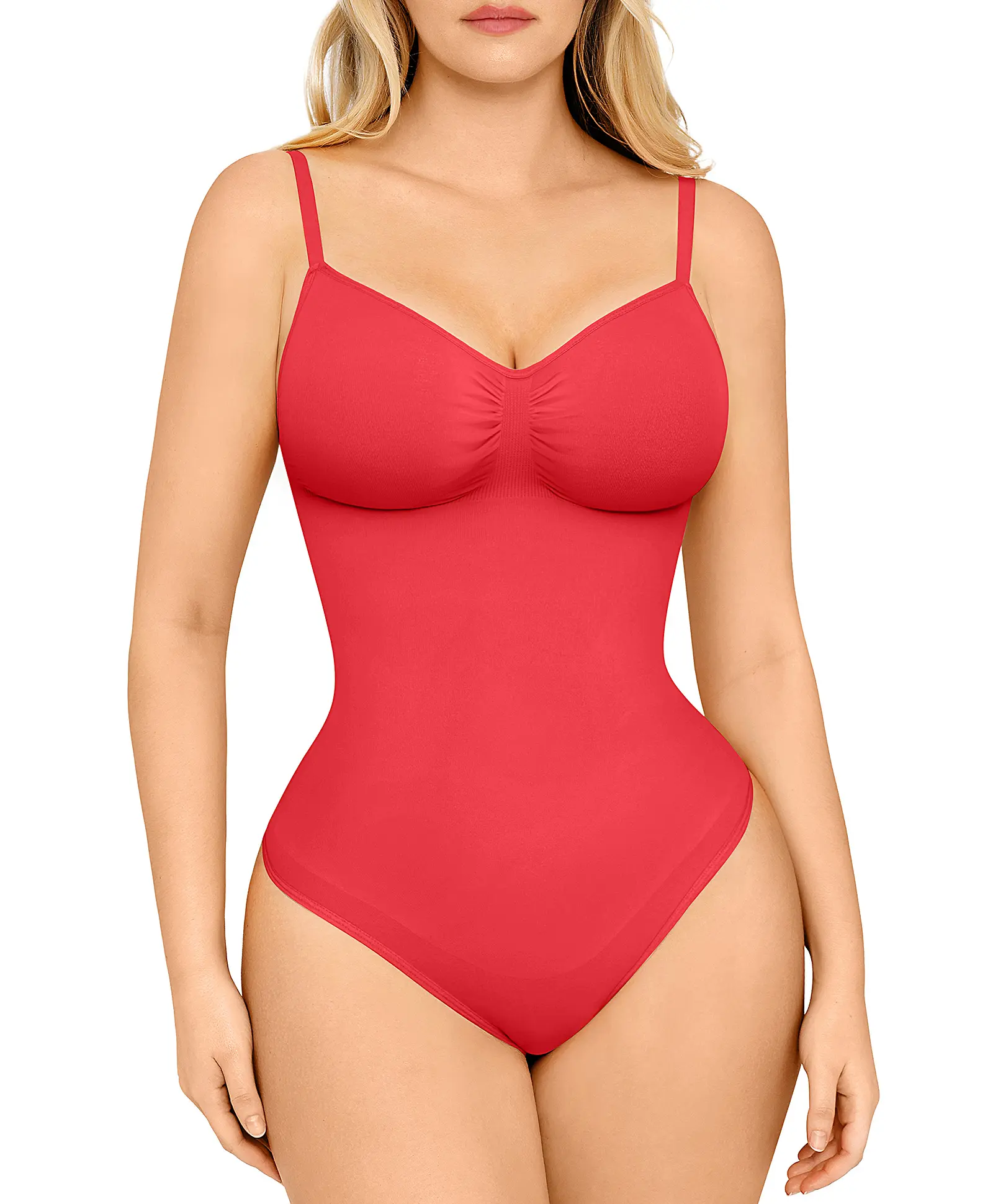 FeelinGirl Thong Bodysuit Shapewear | Seamless Tummy Control & Slimming