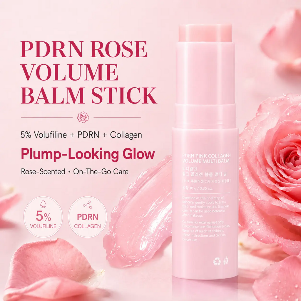 Pink Collagen Volume Multi Balm | All In One Volufiline, Helping Look of Fine Lines, Firming Care, Anti-Aging Care | For Under-Eyes, Neck