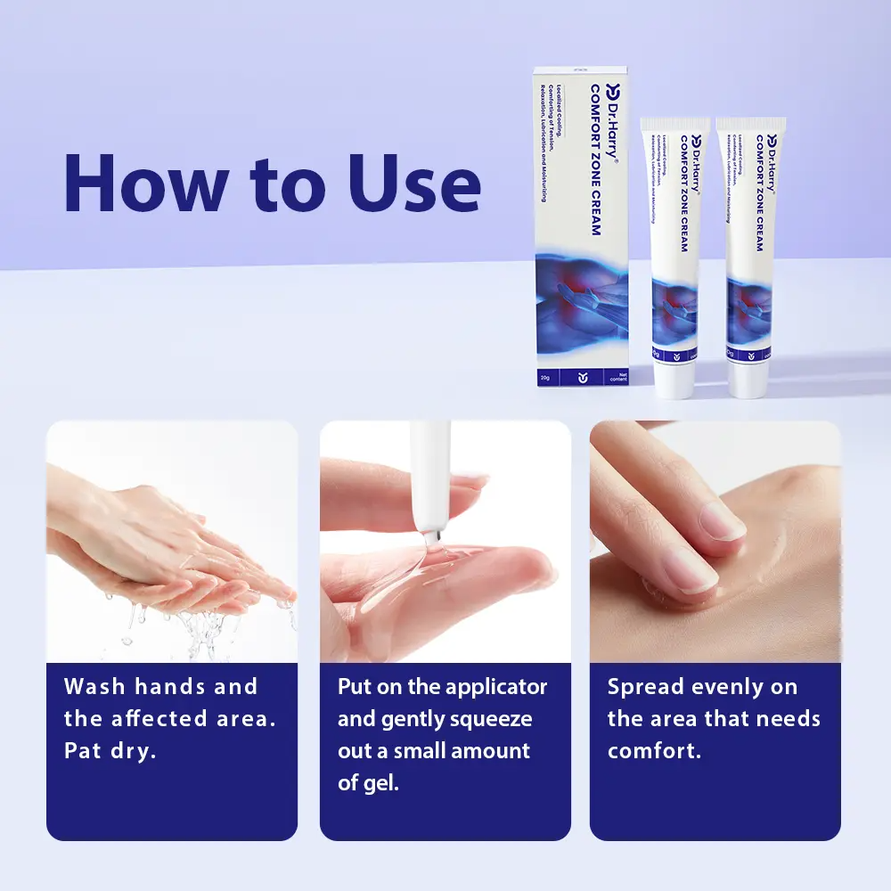 DR.HARRY 02 Intimate Comfort Cream – Borneol, Thymol & Aloe Vera | pH-Balanced Daily Relief