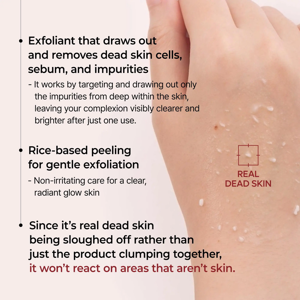 Glow Rice Ampoule Duo - Gentle Exfoliator for Glowing, Smooth Skin | Blackhead Whitehead Care |