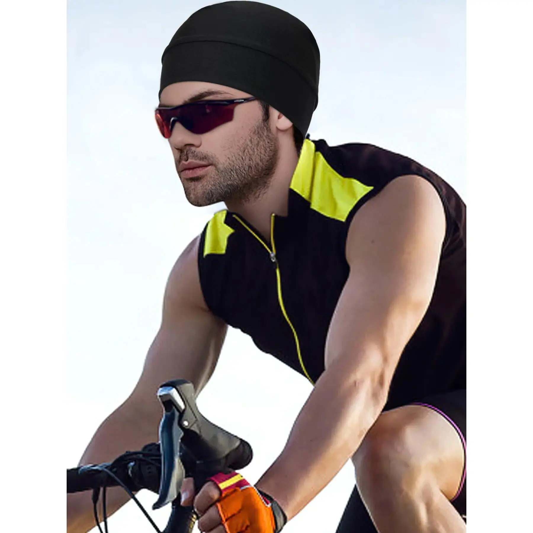 Skull Beanie Hat – Breathable Fitted Cap for Men & Women | Sports, Gym & Everyday Wear