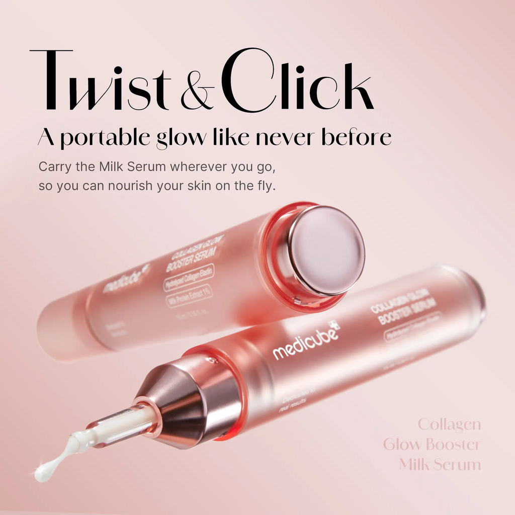 Milky Glow Lock Collagen Duo l Collagen Glazed Milky Glow Wrapping Mask  Collagen Glow Booster Milk Serum for Hydration & Radiance