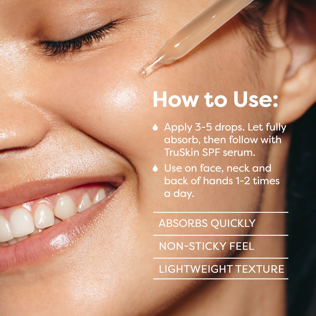 TruSkin Vitamin C Brightening Serum with Aloe, Jojoba Oil