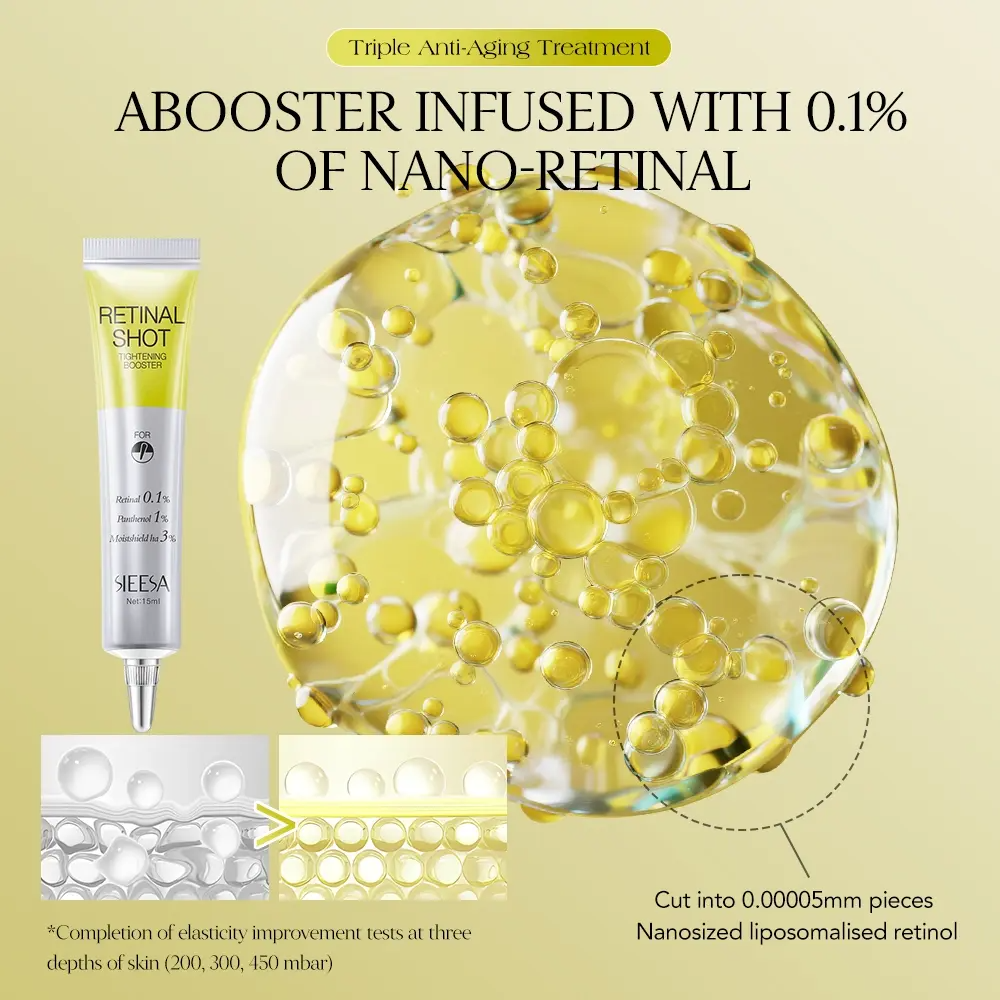 Retinal Shot Tightening Booster with Liposomized Retinal and Matryxyl, Pore-Minimizing