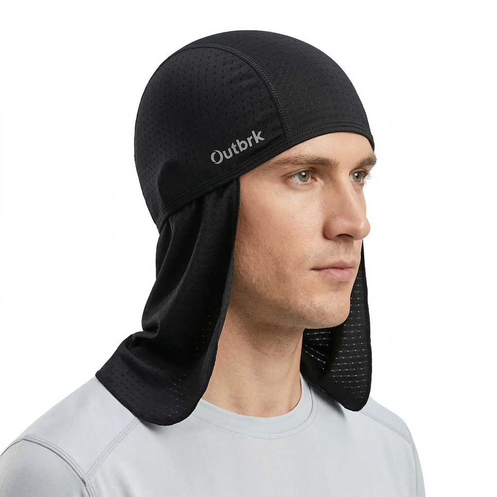 Outbrk Cooling Skull Cap with Neck Shield – UPF Sun Protection | Moisture-Wicking, Ultra-Lightweight (33g)