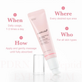 Pink Peptide Eye Serum | 99% Salmon DNA 99% Pure Retinol, 5% Niacinamide | Dark Circles, Puffy Eyes, Korean Skincare