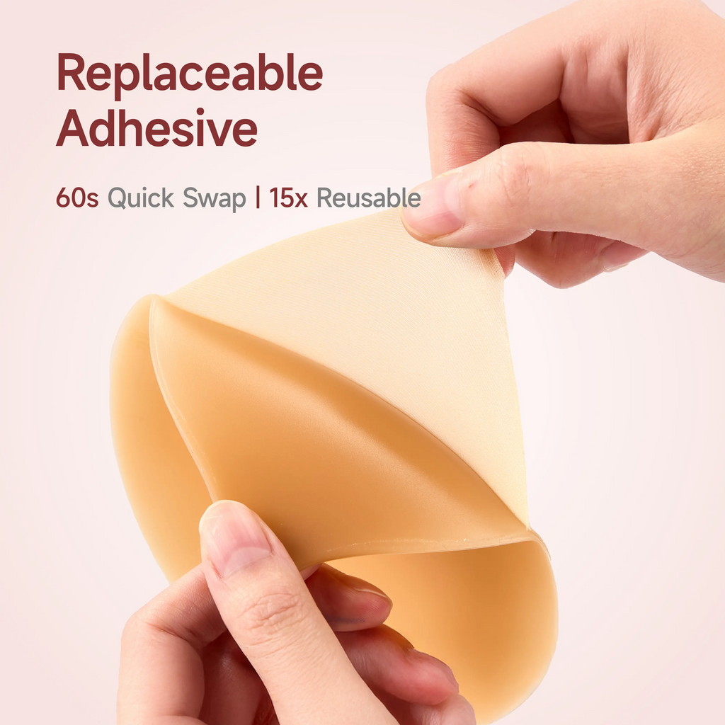 PUFF Sticky Bra – Reusable Silicone Push-Up Invisible Bra