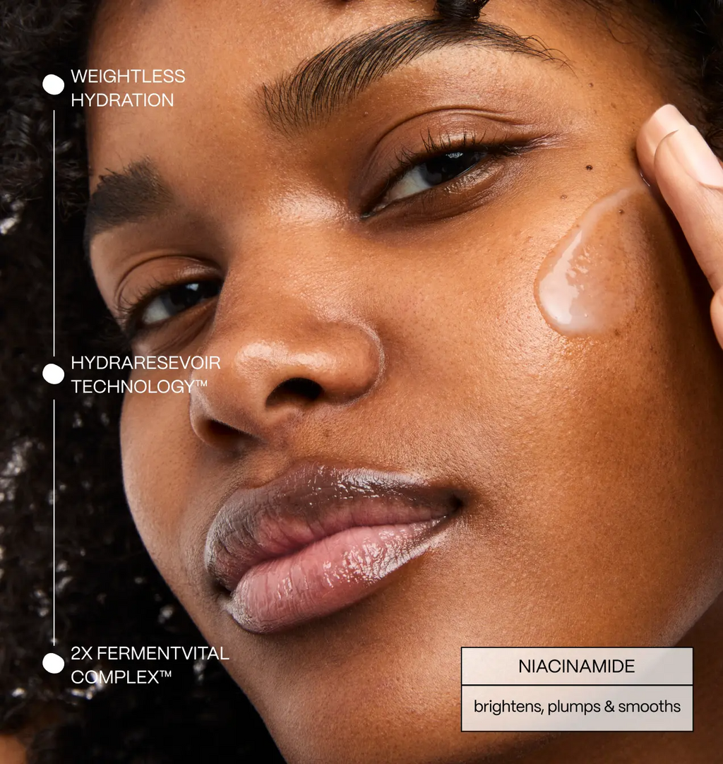Weightless water-gel moisturizer