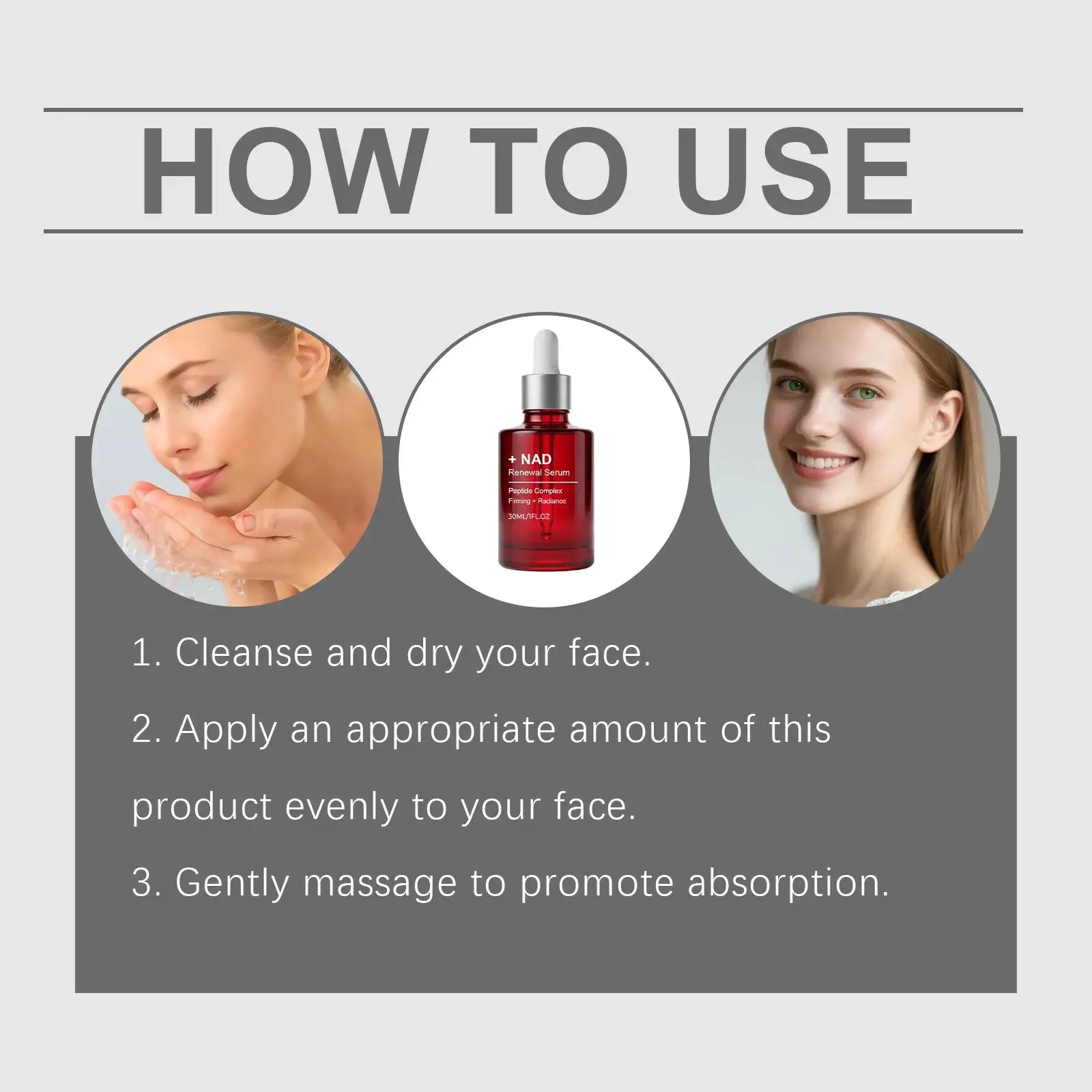 Firming Complex Serum | Cares for Look of Fine Lines, Skin Elasticity & Firmness For Youthful-looking Skin (30ml / 1.01 fl. oz.) 、