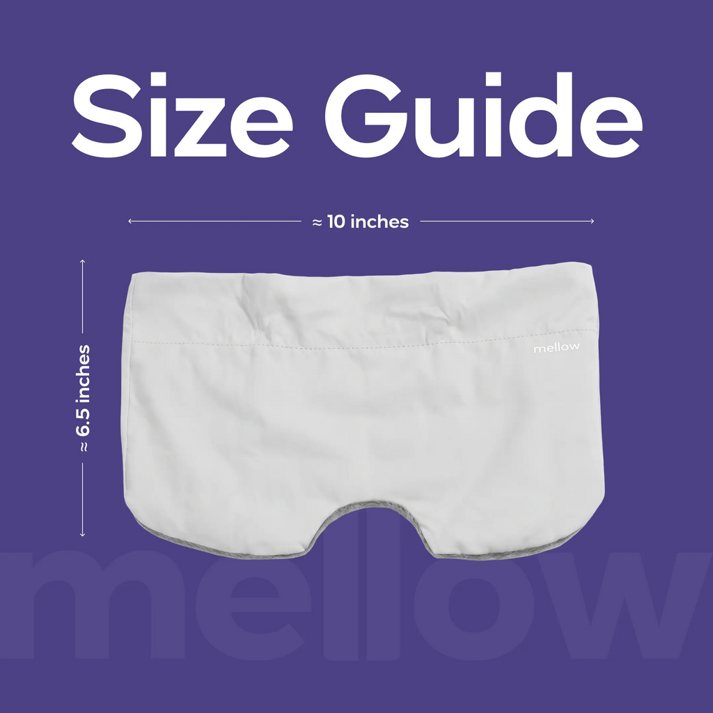 Weighted Eye Mask – Strapless 360° Blackout Sleep Mask