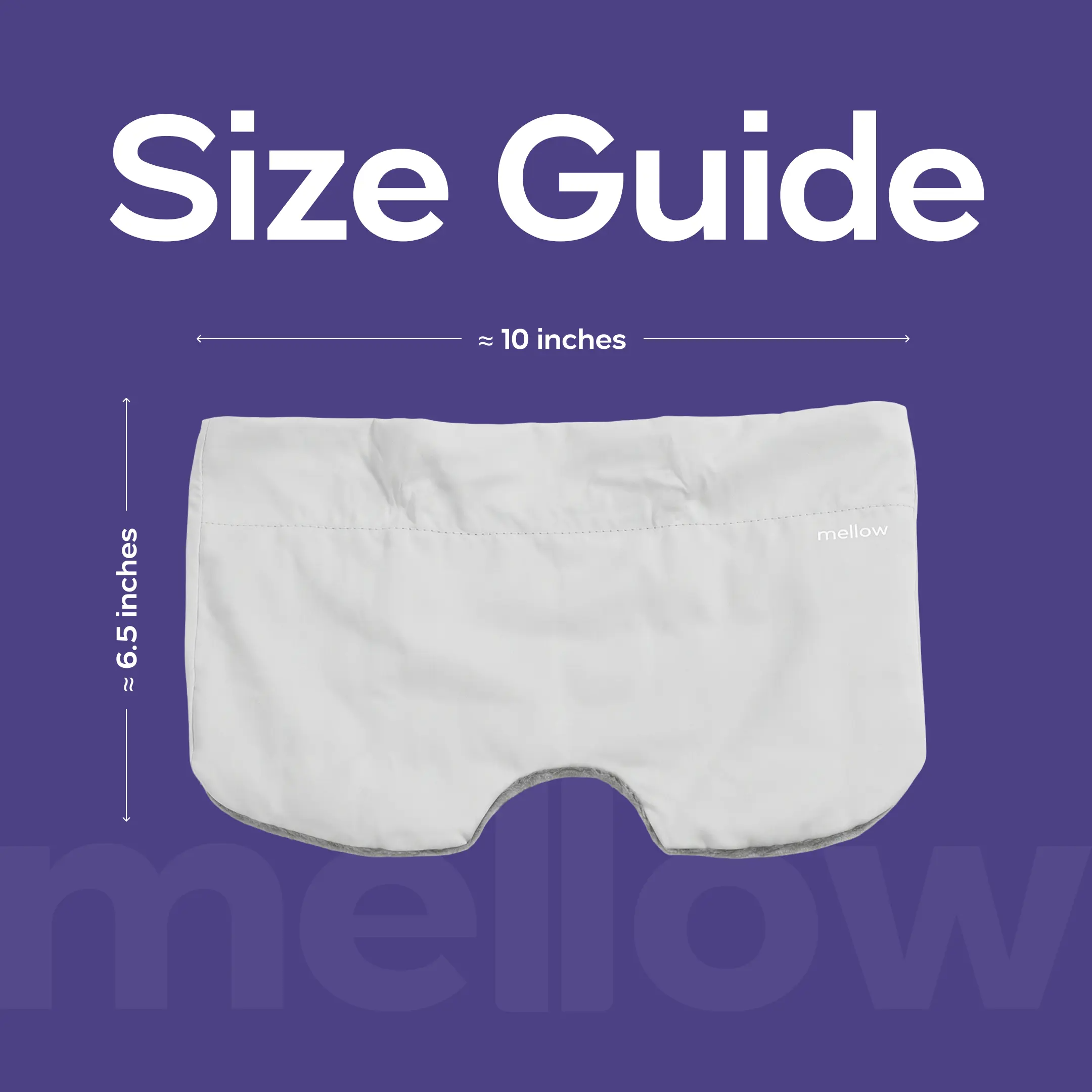 Weighted Eye Mask – Strapless 360° Blackout Sleep Mask