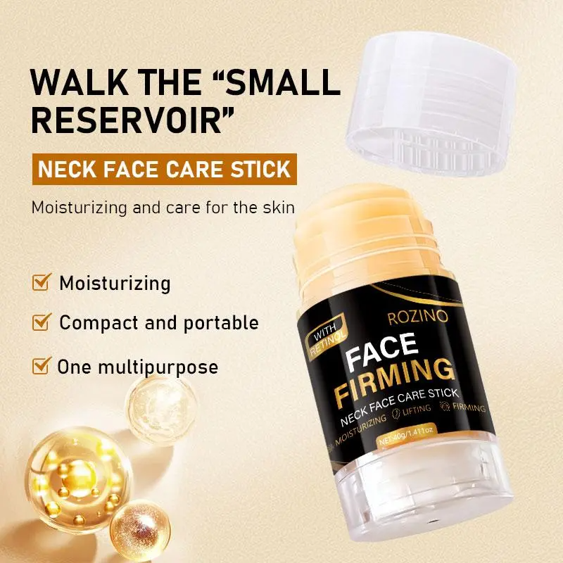 Retinol Firming Facial Moisturizer Care Stick, 40 g / 1.41 oz, Lifts & Reduces Wrinkles on the Face & Neck