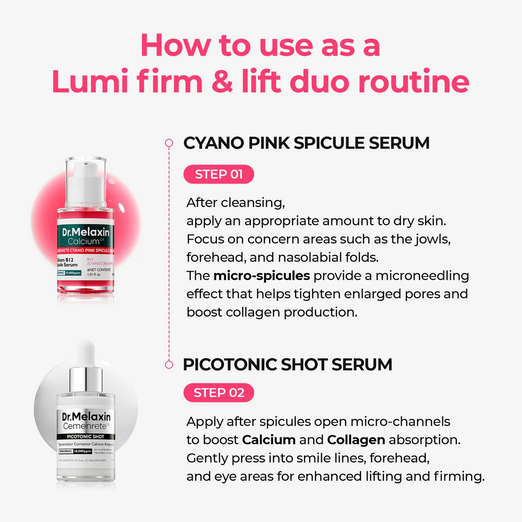 Lumi firm & lift Duo  | plumping skin & strengthen skin density