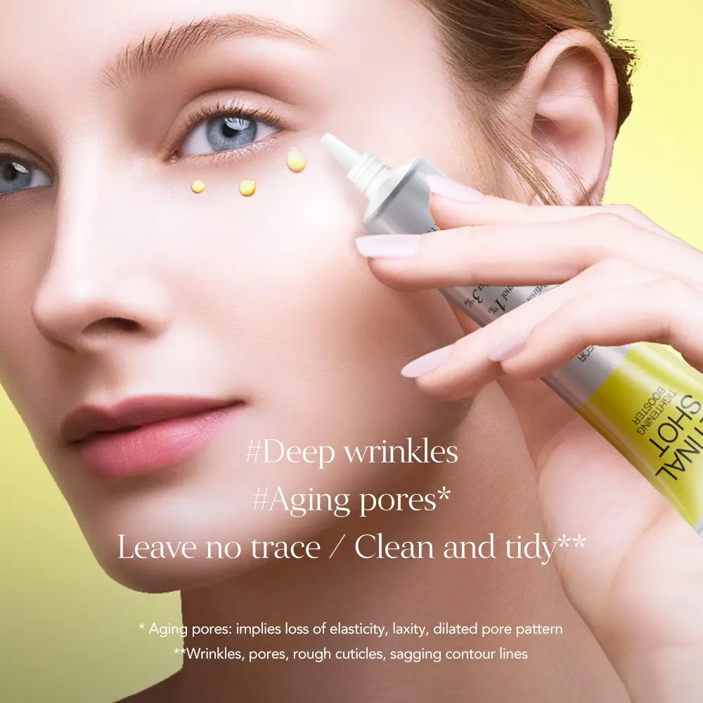 Retinal Shot Tightening Booster with Liposomized Retinal and Matryxyl, Pore-Minimizing