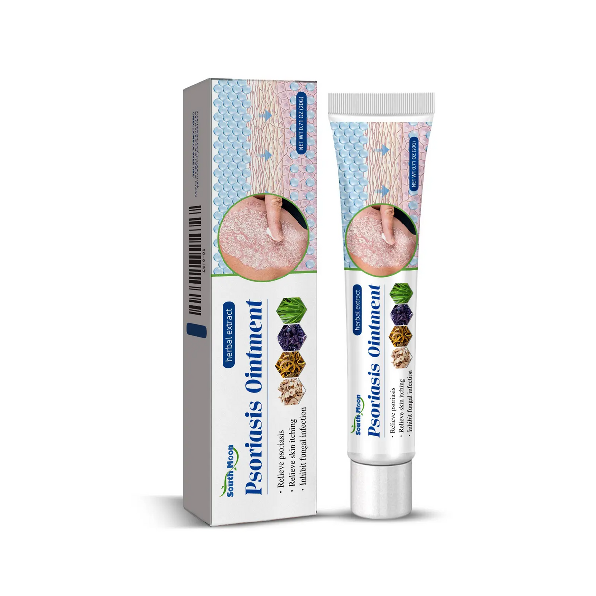 South Moon Sensitive Skin Soothing Cream – Natural Botanical Moisture