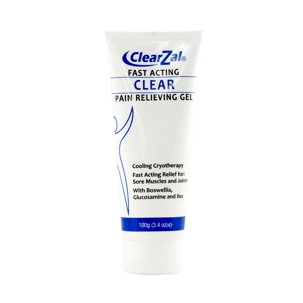 Clearzal Soothing Cooling Gel 100g – Menthol & Frankincense Relief for Muscles, Joints & Fatigue