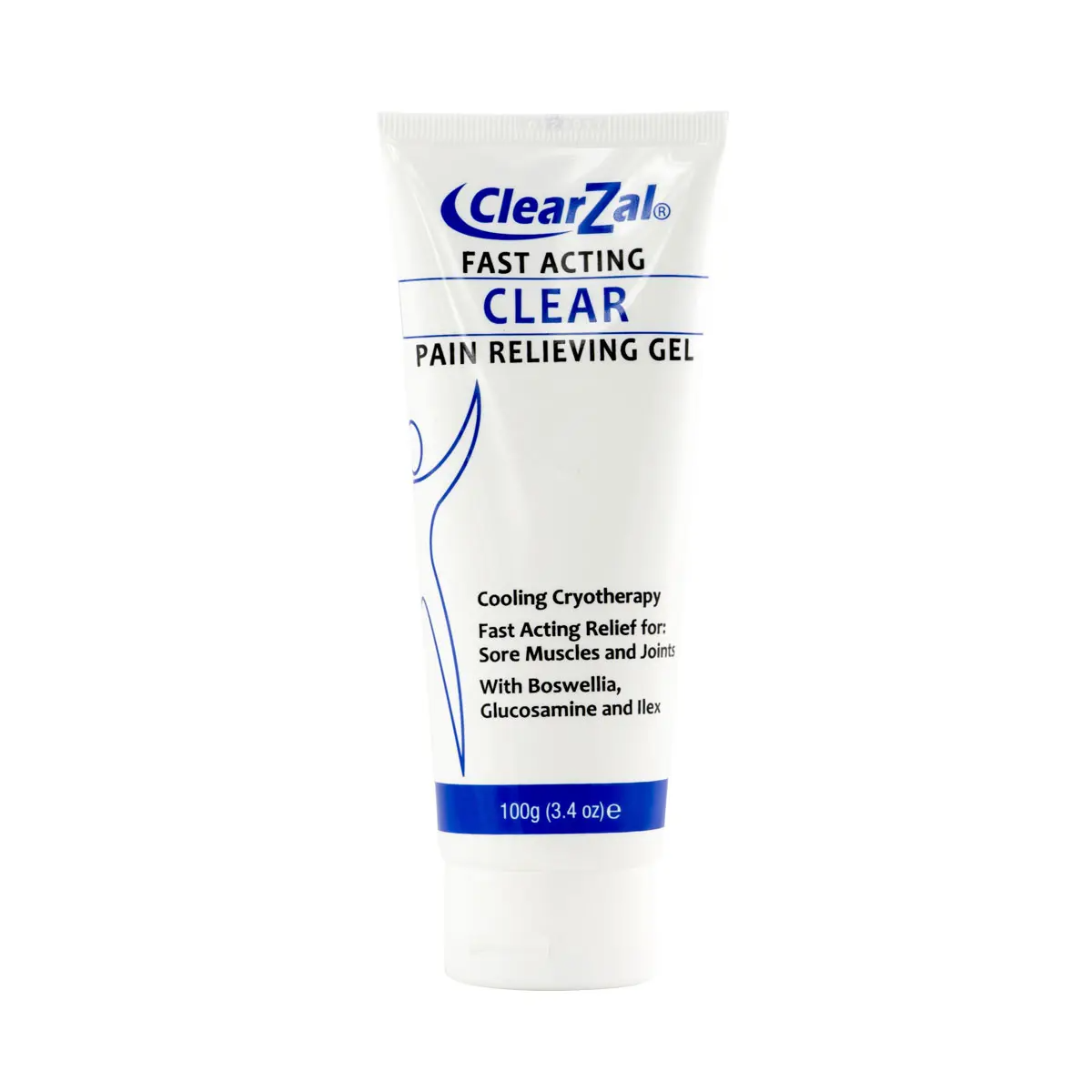 Clearzal Soothing Cooling Gel 100g – Menthol & Frankincense Relief for Muscles, Joints & Fatigue