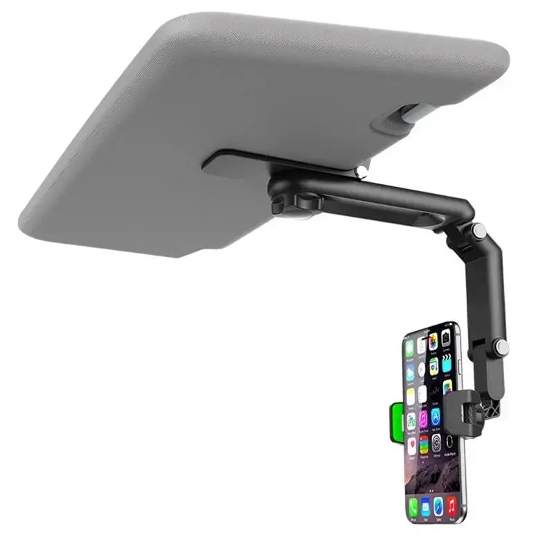 Joytutus Car Phone Mount – 360° Rotatable, Long Adjustable Arm & Anti-Scratch Clamp