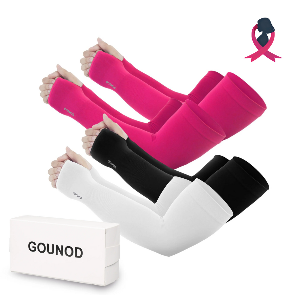 UPF 50+ Sun Protection Arm Sleeves with Thumb & Watch Hole | Men & Women